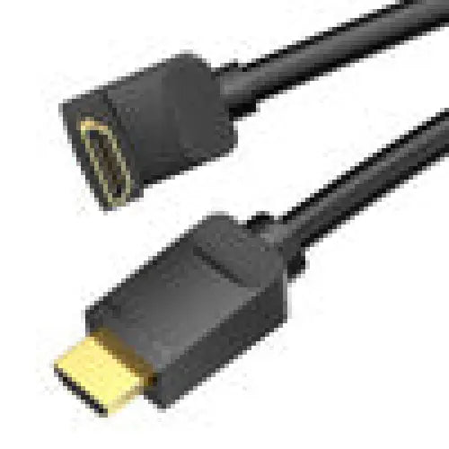 Cable HDMI 2.0 Vention AARBH 2m Angled 90° 4K 60Hz (black) - Video cables<<<Cables<<<IT
