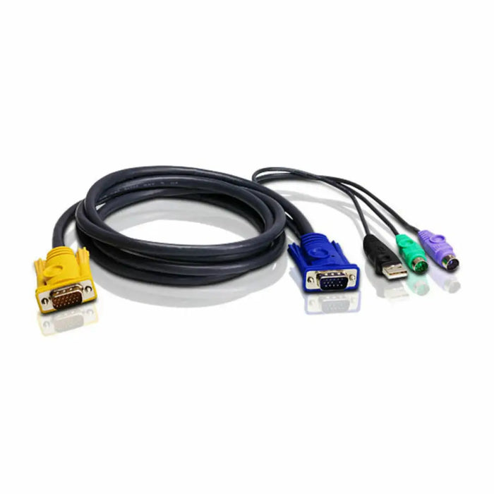 Cable KVM Aten 2L-5302UP - Switch KVM<<<Компютър Кабели и адаптери<<<Компютри| Електроника<<<BigBuy