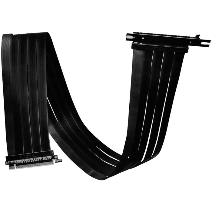 Cable Lian Li PW-PCIV-4-90X PCIe 4.0 Riser Cable - 900mm Black - Входно-изходни контролери<<<Компютърни