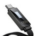Cable Mcdodo CA-4980 USB to USB-C with display 1.2m (black) - USB to USB-C<<<USB cables<<<GSM Accessories<<<InnproXML