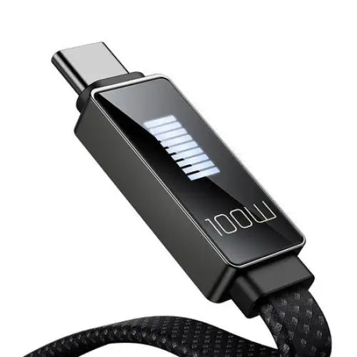 Cable Mcdodo CA-4980 USB to USB-C with display 1.2m (black) - USB to USB-C<<<USB cables<<<GSM Accessories<<<InnproXML