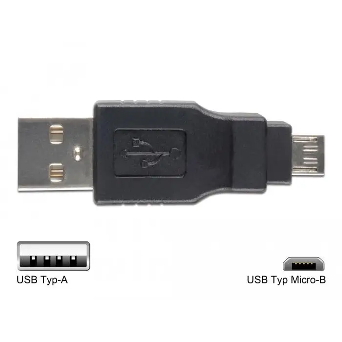 Cable set with DeLock 18612 tips 10 pieces - Кабели за мобилни устройства<<<Кабели<<<ValiAPI