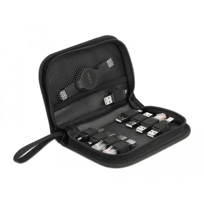 Cable set with DeLock 18612 tips 10 pieces - Кабели за мобилни устройства<<<Кабели<<<ValiAPI