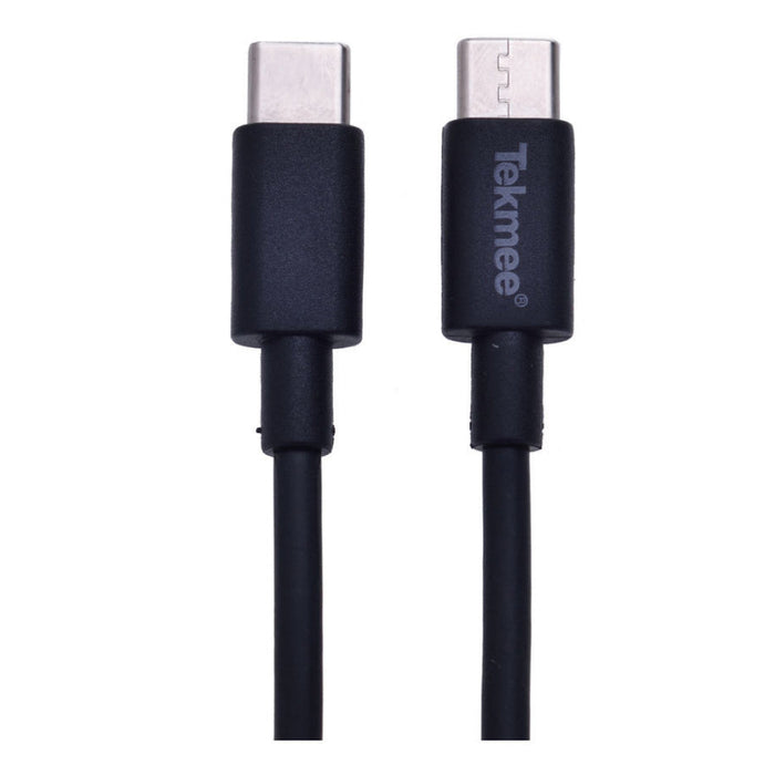 Cable Tekmee 1m for Type-C Type-C 40430065 white - Аксесоари за смартфон<<<Аксесоари<<<TechMart&&&Аксесоари за
