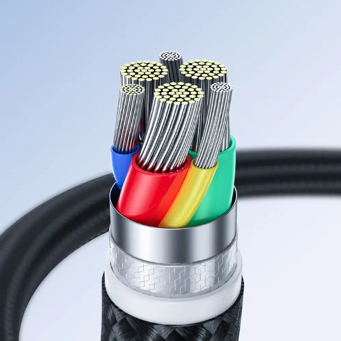 Cable to Micro USB-A / Surpass / 0.25m Joyroom S-UM018A11 (black) - Combo Cables<<<USB cables<<<GSM
