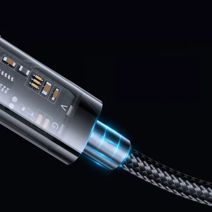 Cable to USB-A / Lightning / 2.4A / 2m Joyroom S-UL012A20 (black) - Combo Cables<<<USB cables<<<GSM