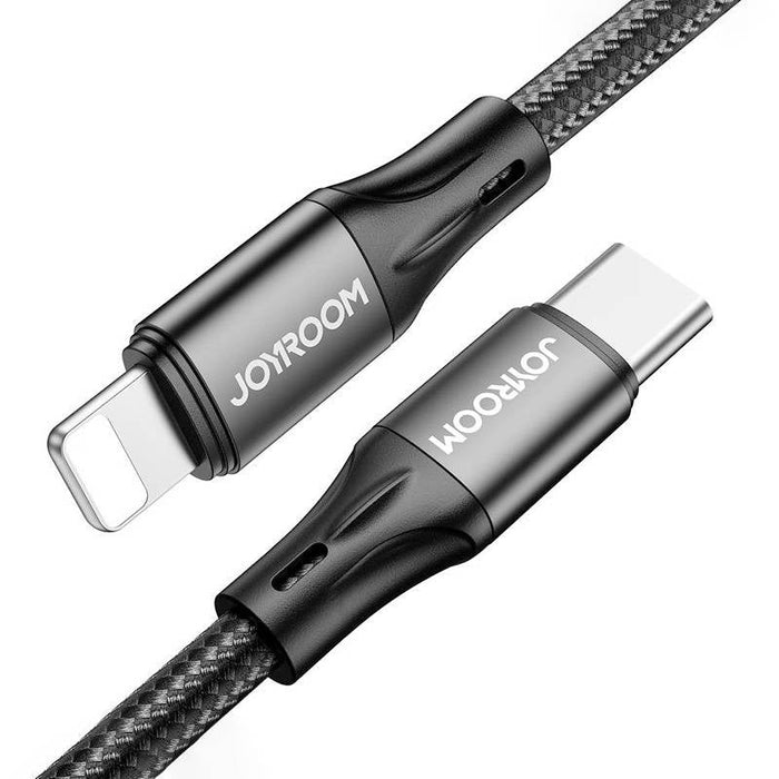 Cable Type-C Lightning 20W 1m Joyroom S-1024N1-PD (black) - Combo Cables<<<USB cables<<<GSM