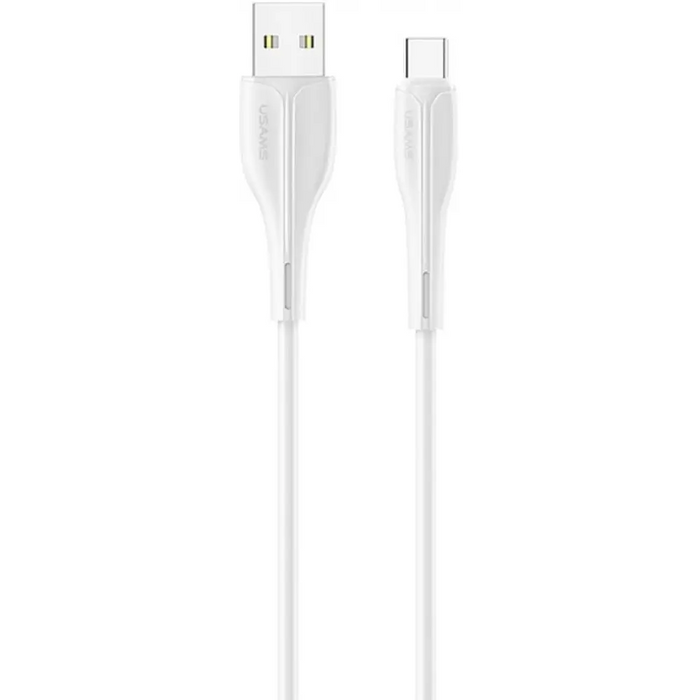 Cable Usams U38 Type-C SJ372USB02 1m white - Аксесоари за смартфон<<<Аксесоари<<<TechMart&&&Аксесоари за