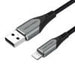 Cable USB 2.0 to Lightning Vention LABHF 2.4A 1m (Gray) - USB to Lightning<<<USB cables<<<GSM Accessories<<<InnproXML