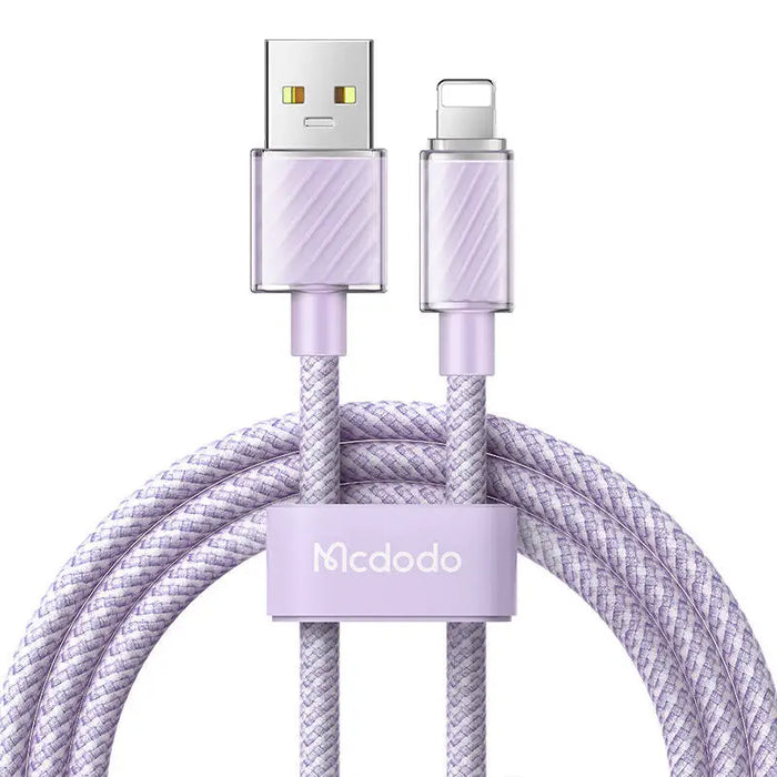 Cable USB-A to Lightning Mcdodo CA-3642 1,2m (purple) - USB to Lightning<<<USB cables<<<GSM Accessories<<<InnproXML