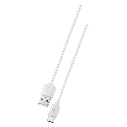 CABLE USB-C 2M WHITE PLOOS - Зарядни устройства<<<Батерии и фенери<<<Осветление<<<Praktiker&&&Аксесоари за