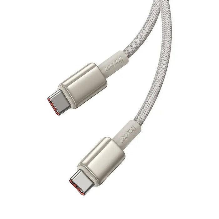 Cable USB-C do USB-C Baseus Tungsten Gold 100W 1m (złoty) - USB-C to USB-C<<<USB cables<<<GSM