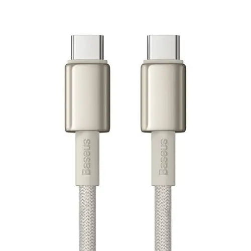 Cable USB-C do USB-C Baseus Tungsten Gold 100W 1m (złoty) - USB-C to USB-C<<<USB cables<<<GSM