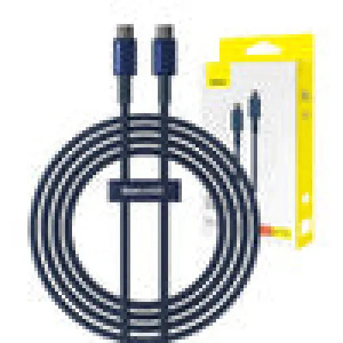 Cable USB-C do USB-C Baseus Tungsten Gold 100W 2m (niebieski) - USB-C to USB-C<<<USB cables<<<GSM
