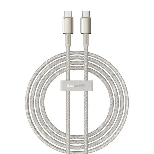 Cable USB-C do USB-C Baseus Tungsten Gold 100W 2m (złoty) - USB-C to USB-C<<<USB cables<<<GSM