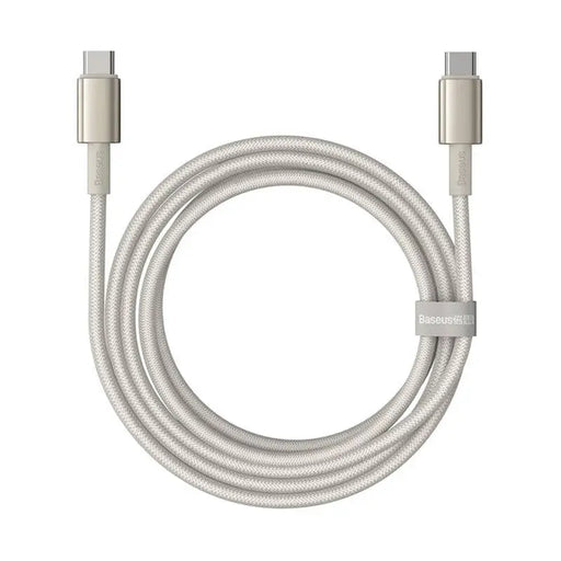 Cable USB-C do USB-C Baseus Tungsten Gold 100W 2m (złoty) - USB-C to USB-C<<<USB cables<<<GSM