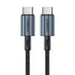 Cable USB-C do USB-C Choetech XCC-1014 PD 60W 1.2m (black) - USB-C to USB-C<<<USB cables<<<GSM