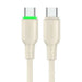 Cable USB-C do USB-C Mcdodo CA-4770 65W 1.2m (beige) - USB-C to USB-C<<<USB cables<<<GSM Accessories<<<InnproXML