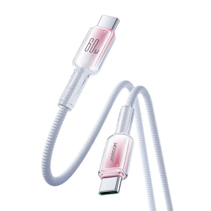Cable USB-C USB-C Joyroom S-A42 60W 1.2m biały - USB-C to USB-C<<<USB cables<<<GSM Accessories<<<InnproXML&&&Cell phone