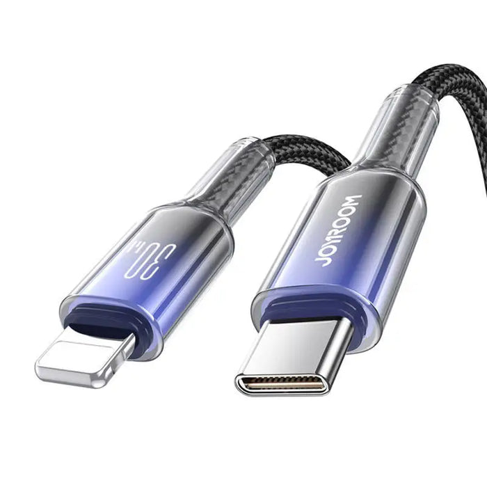 Cable USB-C Lightning Joyroom S-A42 30W 1.2m (black) - USB-C to Lightning<<<USB cables<<<GSM