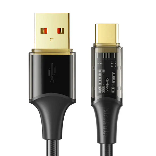 Cable USB-C Mcdodo CA-2092 6A 1.8m (black) - USB to USB-C<<<USB cables<<<GSM Accessories<<<InnproXML