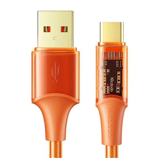 Cable USB-C Mcdodo CA-3150 6A 1.8m (orange) - USB to USB-C<<<USB cables<<<GSM Accessories<<<InnproXML