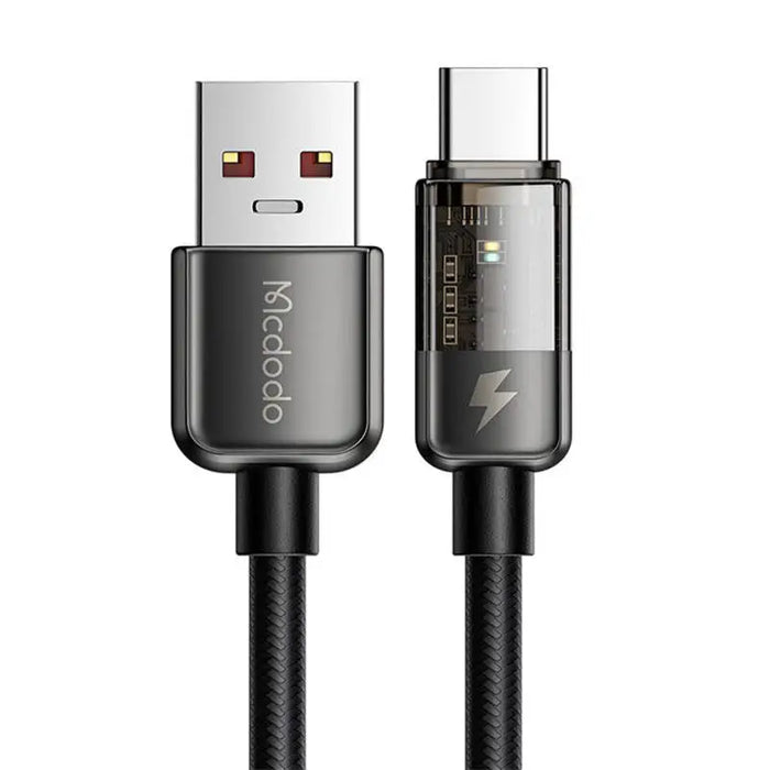 Cable USB-C Mcdodo CA-3151 6A 1.8m (black) - USB to USB-C<<<USB cables<<<GSM Accessories<<<InnproXML