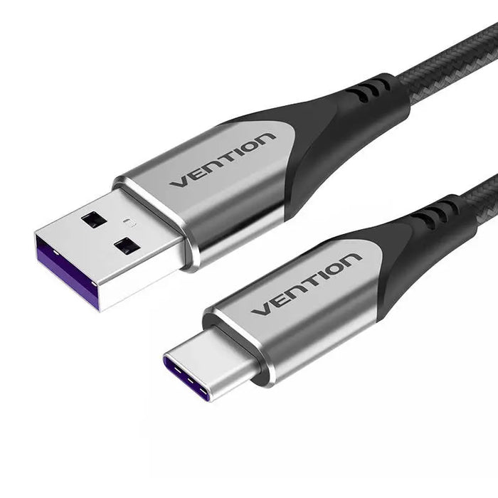 Cable USB-C to USB 2.0 Vention COFHI FC 5A 3m (grey) - USB to USB-C<<<USB cables<<<GSM Accessories<<<InnproXML