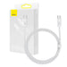 Cable USB-C to USB-C Baseus 100W 1m (white) - USB-C to USB-C<<<USB cables<<<GSM Accessories<<<InnproXML&&&Cell phone