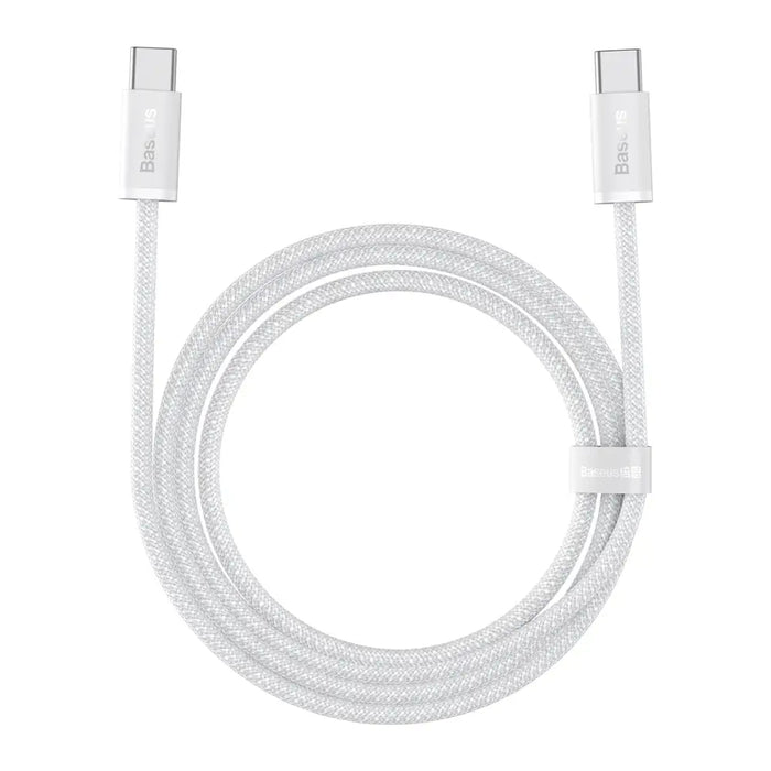 Cable USB-C to USB-C Baseus 100W 1m (white) - USB-C to USB-C<<<USB cables<<<GSM Accessories<<<InnproXML&&&Cell phone