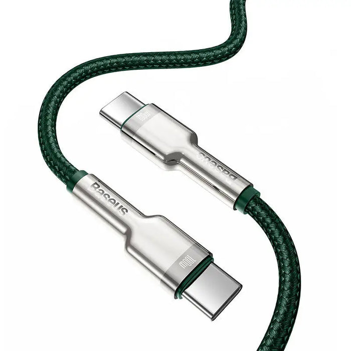Cable USB-C to USB-C Baseus Cafule 100W 2m (green) - USB-C to USB-C<<<USB cables<<<GSM Accessories<<<InnproXML&&&Cell