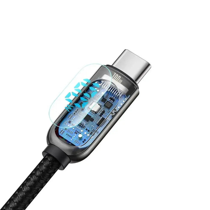 Cable USB-C to USB-C Baseus Display 100W 2m (black) - USB-C to USB-C<<<USB cables<<<GSM Accessories<<<InnproXML&&&Cell
