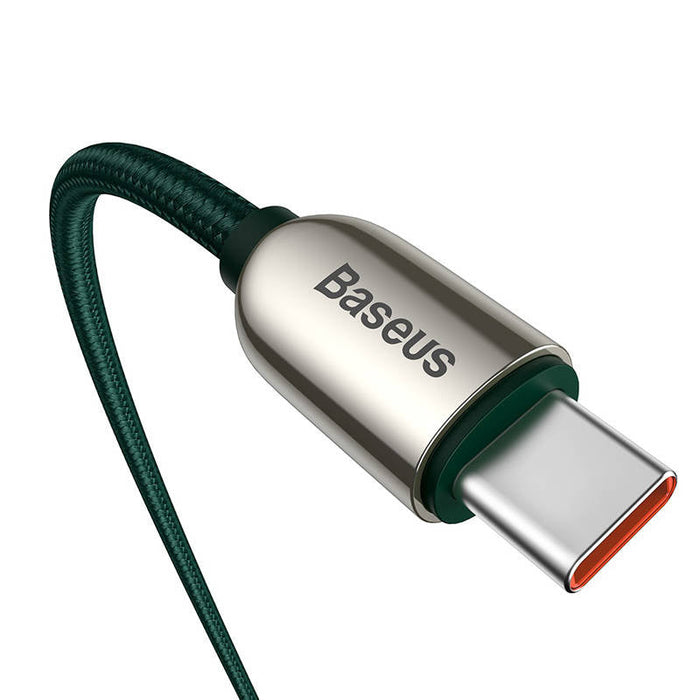 Cable USB-C to USB-C Baseus Display 100W 2m (green) - USB-C to USB-C<<<USB cables<<<GSM Accessories<<<InnproXML&&&Cell
