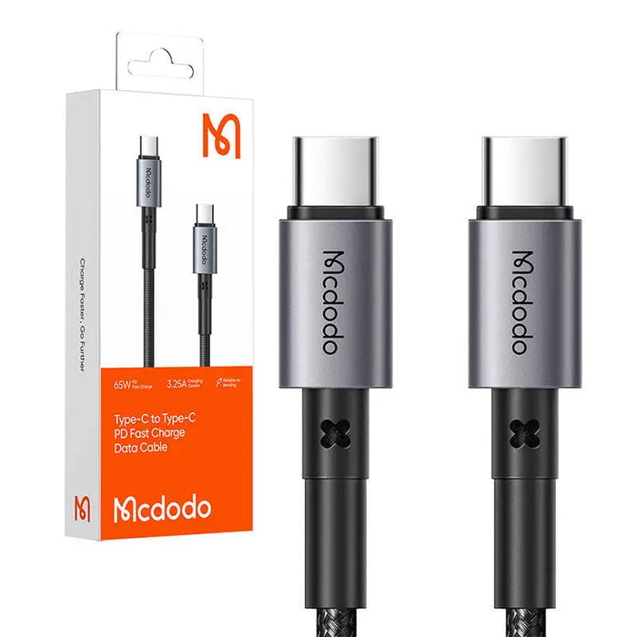 Cable USB-C to USB-C Mcdodo CA-3131 65W 1,5m (black) - USB-C to USB-C<<<USB cables<<<GSM Accessories<<<InnproXML