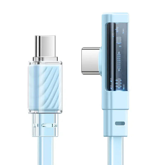 Cable USB-C to USB-C Mcdodo CA-3452 100W 90 Degree 1.2m (blue) - USB to USB-C<<<USB cables<<<GSM Accessories<<<InnproXML