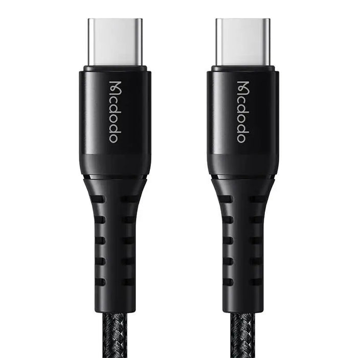 Cable USB-C to USB-C Mcdodo CA-5640 60W 0.2m (black) - USB-C to USB-C<<<USB cables<<<GSM Accessories<<<InnproXML