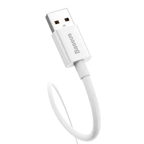 Cable USB do USB-C Baseus Superior 100W 0.25m (white) - USB to USB-C<<<USB cables<<<GSM Accessories<<<InnproXML