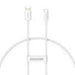 Cable USB do USB-C Baseus Superior 100W 0.25m (white) - USB to USB-C<<<USB cables<<<GSM Accessories<<<InnproXML