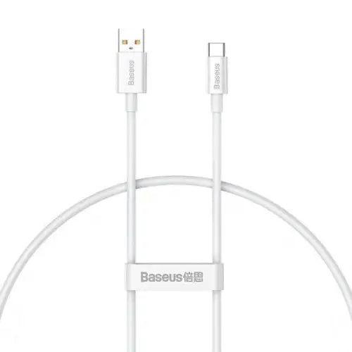 Cable USB do USB-C Baseus Superior 100W 0.25m (white) - USB to USB-C<<<USB cables<<<GSM Accessories<<<InnproXML