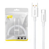 Cable USB do USB-C Baseus Superior 100W 1.5m (white) - USB to USB-C<<<USB cables<<<GSM