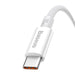Cable USB do USB-C Baseus Superior 100W 1m (white) - USB to USB-C<<<USB cables<<<GSM Accessories<<<InnproXML&&&Type-C