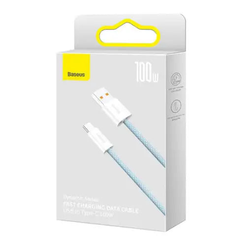 Cable USB to USB-C Baseus Dynamic Series 100W 2m (blue) - USB to USB-C<<<USB cables<<<GSM Accessories<<<InnproXML