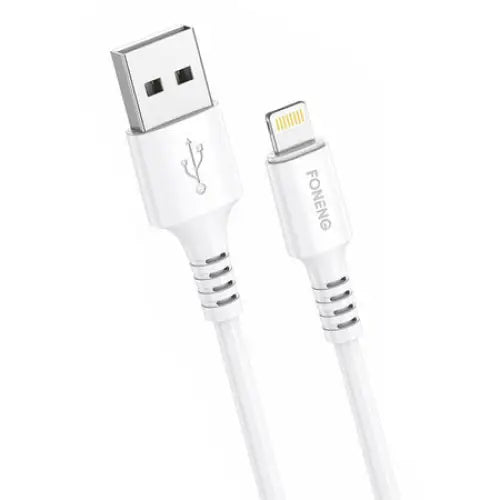 Cable USB to Lightning Foneng x85 iPhone 3A Quick Charge 1m (white) - USB to Lightning<<<USB cables<<<GSM