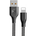 Cable Xmart Lightning Cable Warrior Black 1.2m - Аксесоари за смартфон<<<Аксесоари<<<TechMart&&&Аксесоари за