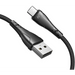 Cable Xmart Micro USB Mamba 1.2m Black - Аксесоари за смартфон<<<Аксесоари<<<TechMart&&&Аксесоари за