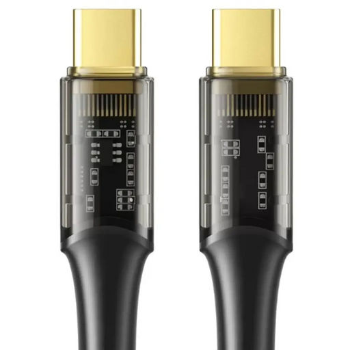 Cable Xmart Type-C to Type-C 100W 1.2m 20578 Black - Аксесоари за смартфон<<<Аксесоари<<<TechMart&&&Аксесоари за