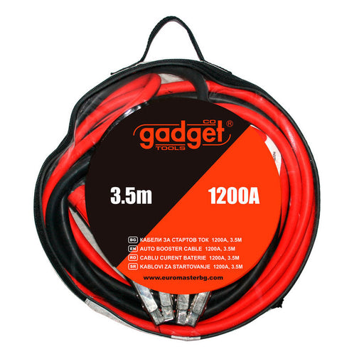 CABLES FOR STARTING CURRENT 1200A GADGET 3.5M - Кабели за стартов ток<<<Ел. принадлежности<<<Авто и вело<<<Praktiker