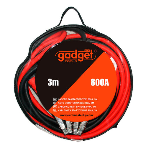 CABLES FOR STARTING CURRENT 800A GADGET 3M - Кабели за стартов ток<<<Ел. принадлежности<<<Авто и вело<<<Praktiker