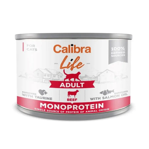 CALIBRA Cat Life Adult Beef - wet cat food - 200g - Wet foodDLK-KAM<<<For the catDLK<<<ActionPL