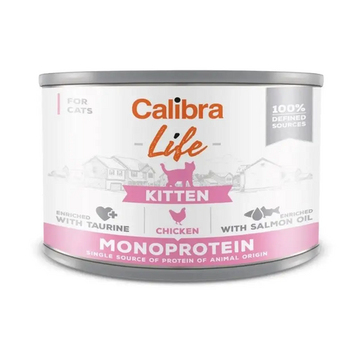 CALIBRA Cat Life Kitten Chicken - wet cat food - 200g - Wet foodDLK-KAM<<<For the catDLK<<<ActionPL